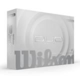Wilson Duo Soft golfballen met logo, voorkant van de doos